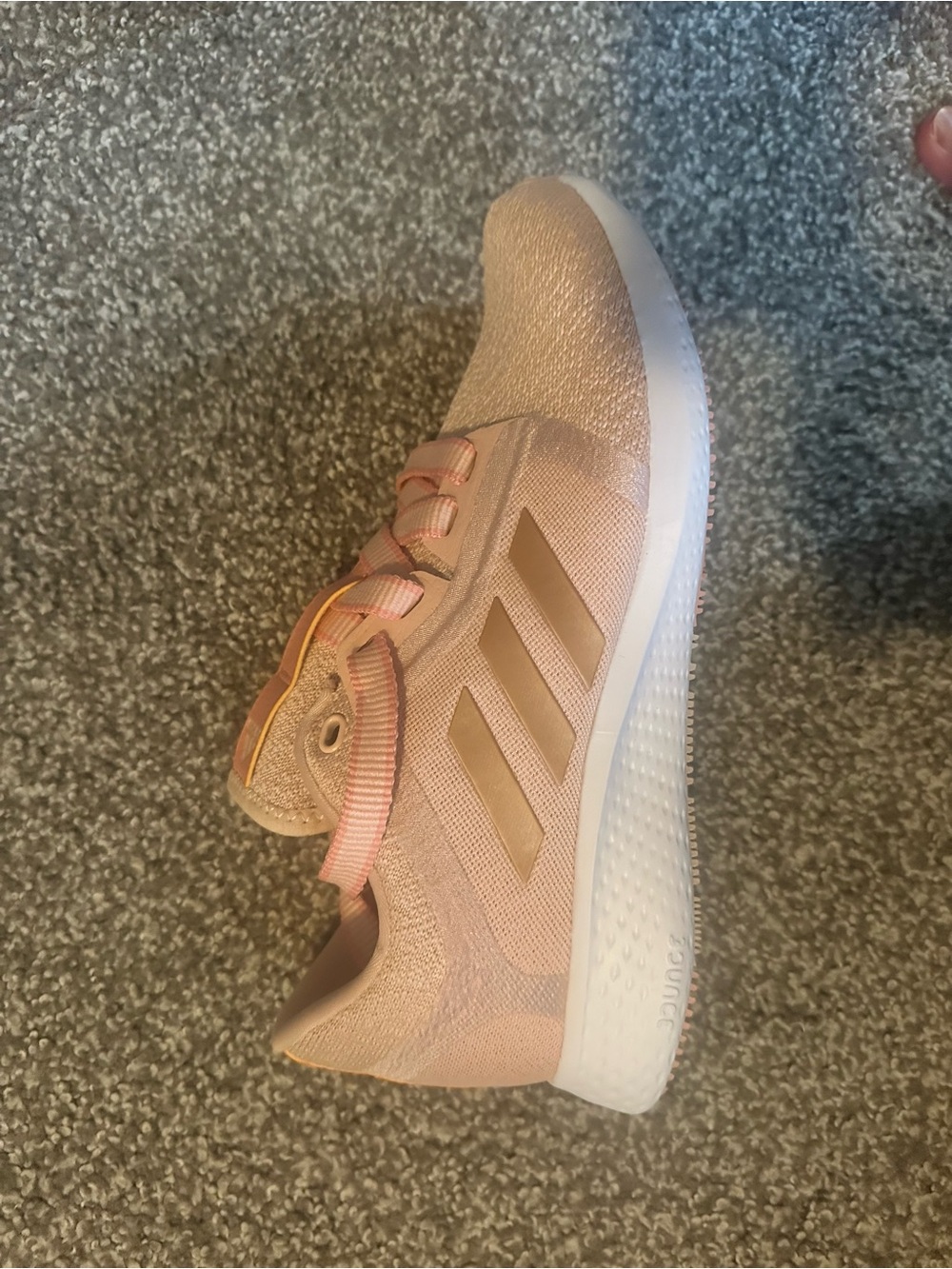 Adidas Edge Lux 4 Running Shoe Women’s 8.5 Blush pink/copper
